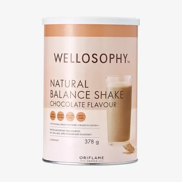 Wellosophy Natural Balance Shake Chocolate Flavour 37289