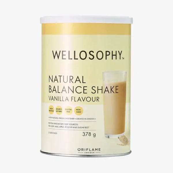 Wellosophy Natural Balance Shake Vanilla Flavour 37290