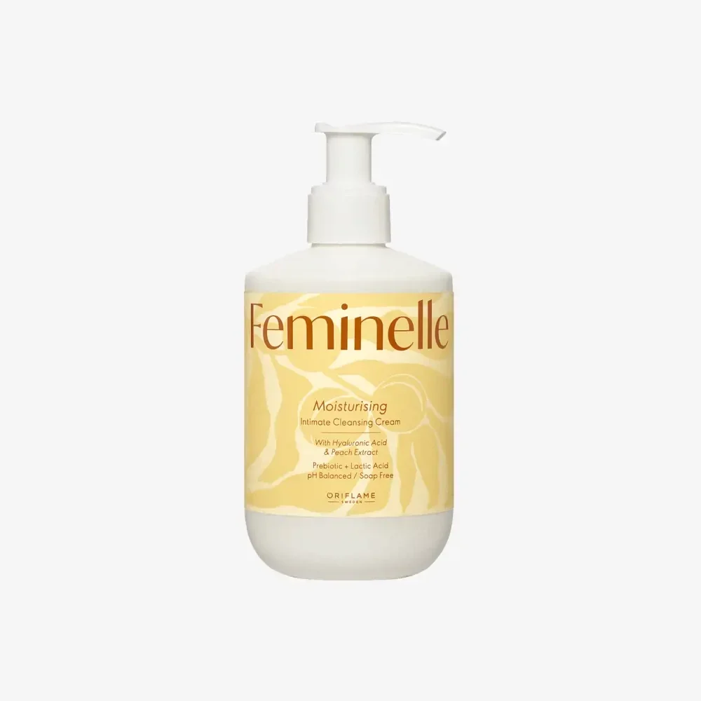 Feminelle Moisturising Intimate Cleansing Cream with Hyaluronic Acid and Peach Extra 46966