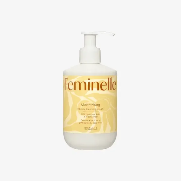 Feminelle Moisturising Intimate Cleansing Cream with Hyaluronic Acid and Peach Extra 46966