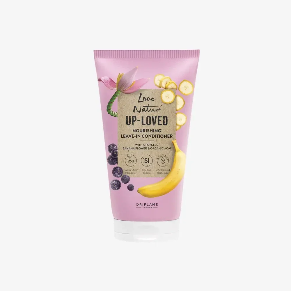 Love Nature Up-Loved Nourishing Leave-in Conditioner with Upcycled Banana Flower & Organic Acai 46371