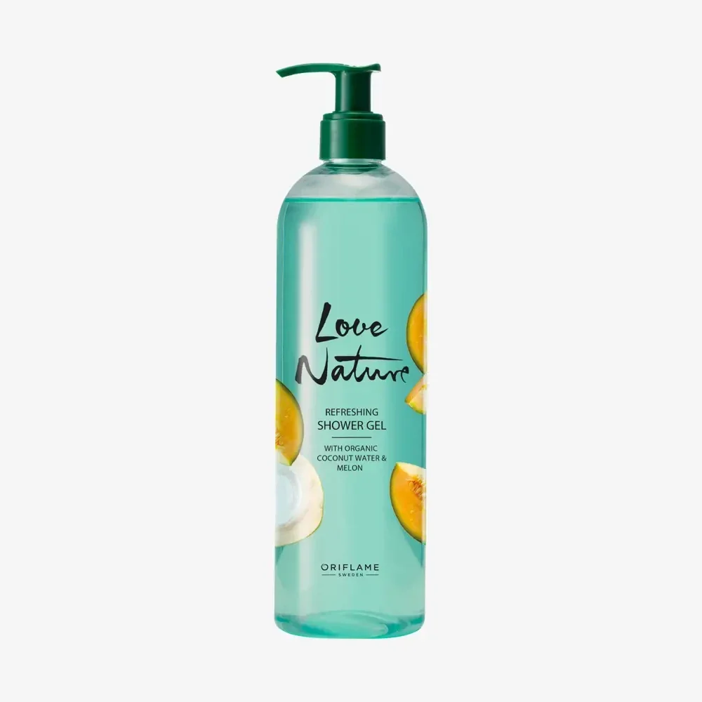 Love Nature Refreshing Shower Gel with Organic Coconut Water & Melon 41265