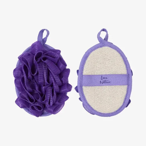 Love Nature Dual Shower Puff 47670