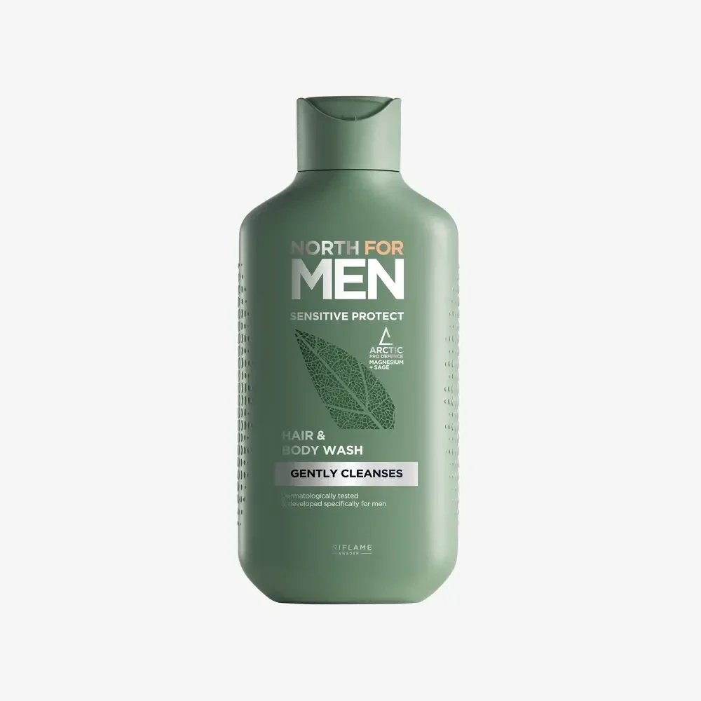 North for Men Sensitive Protect Hair & Body Wash 44376