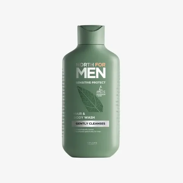 North for Men Sensitive Protect Hair & Body Wash 44376