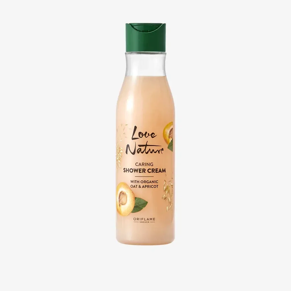 Love Nature Caring Shower Cream with Organic Oat & Apricot 41519