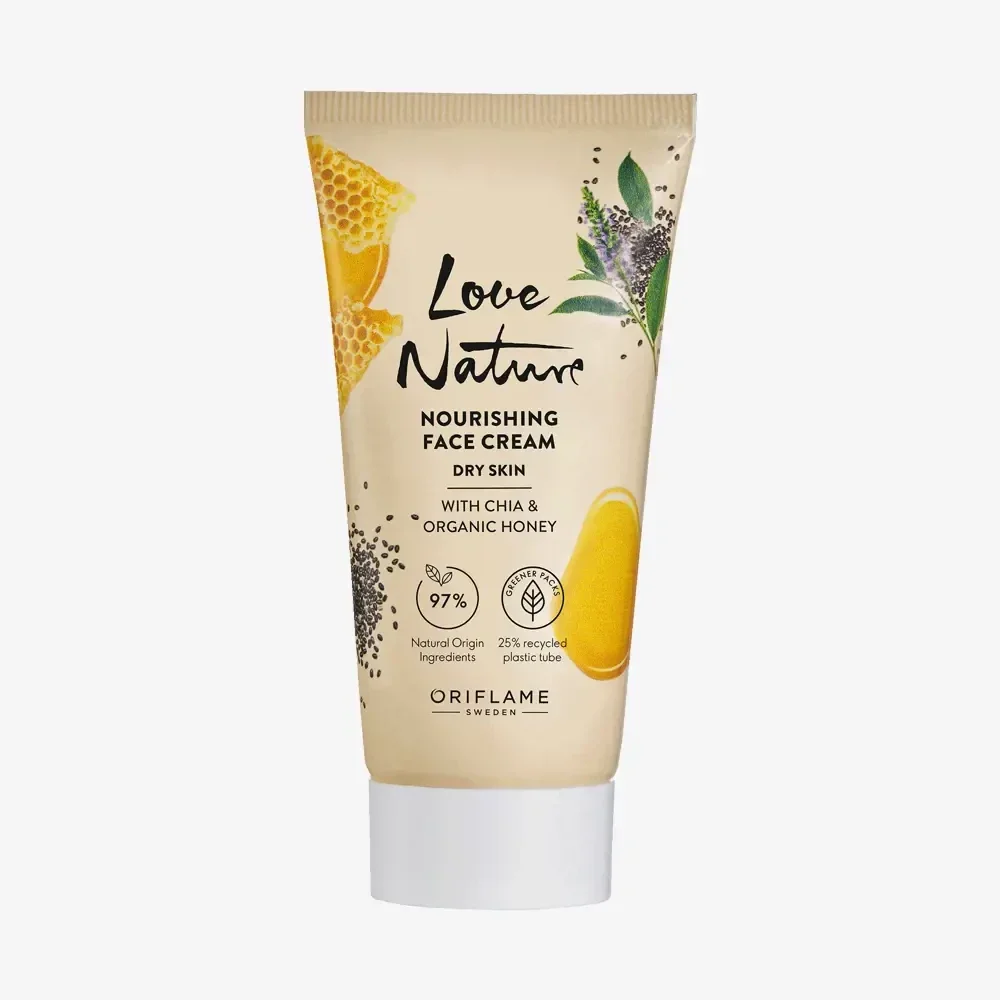 Love Nature Nourishing Face Cream with chia & organic honey 46999