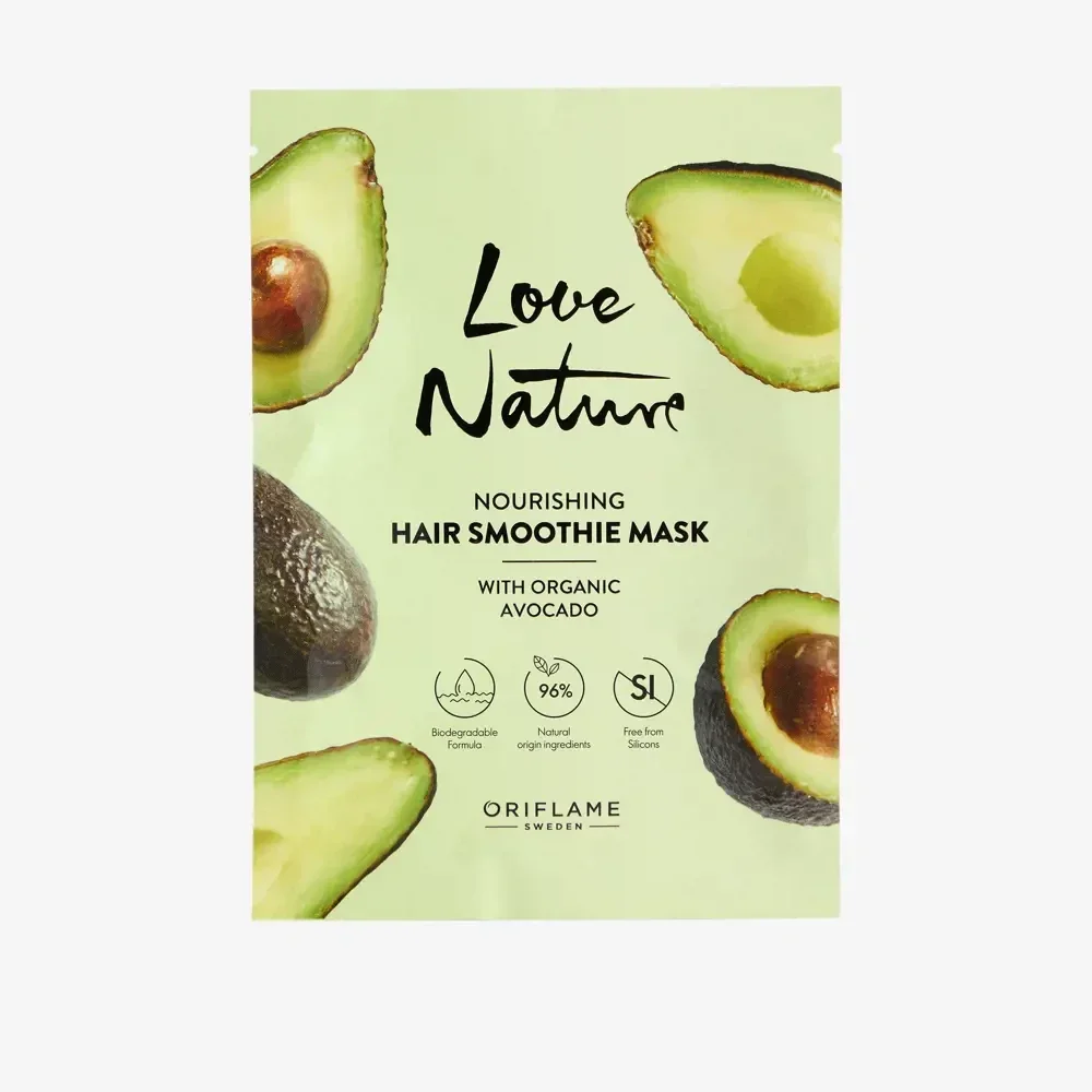 Love Nature Nourishing Hair Smoothie Mask with Organic Avocado 43154
