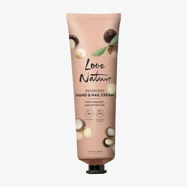 Love Nature Protecting Hand & Nail Cream with Organic Macadamia Oil 45425