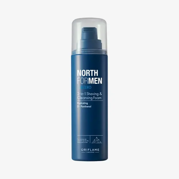 North for Men Subzero 2-in-1 Shaving & Cleansing Foam 46632