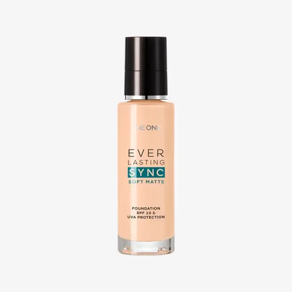 The ONE Everlasting Sync Soft Matte Foundation SPF 10 & UVA protection   42126