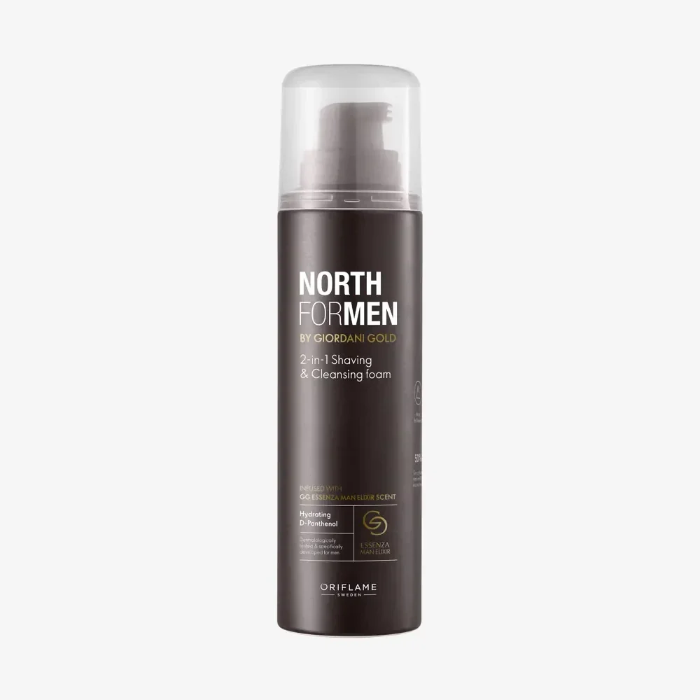 North for Men By Giordani Gold 2-in-1 Shaving & Cleansing Foam 47270