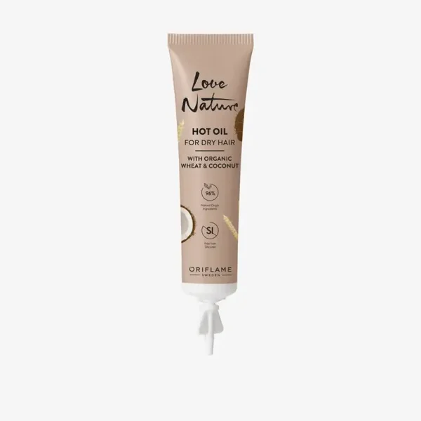 Love Nature Hot Oil For Dry Hair with Organic Wheat & Coconut 41308