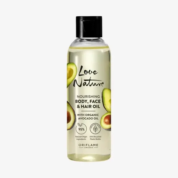 Love Nature Nourishing Body, Face & Hair Oil with organic Avocado oil        41283