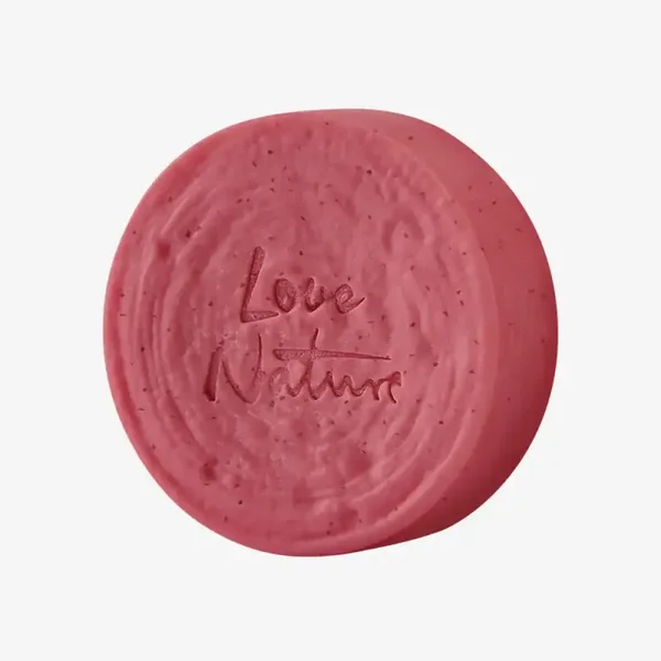 Love Nature Energising Exfoliating Soap Bar with Organic Mint & Raspberry 41277