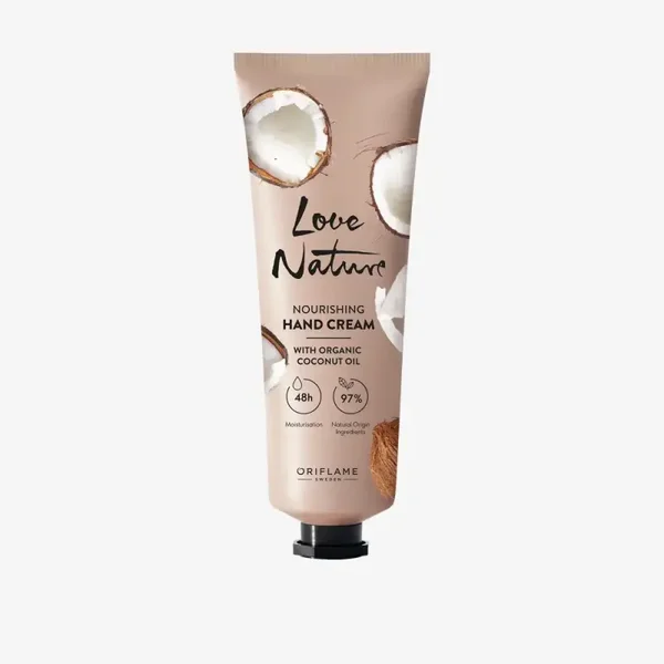 Love Nature Nourishing Hand Cream with Organic Coconut Oil 41338