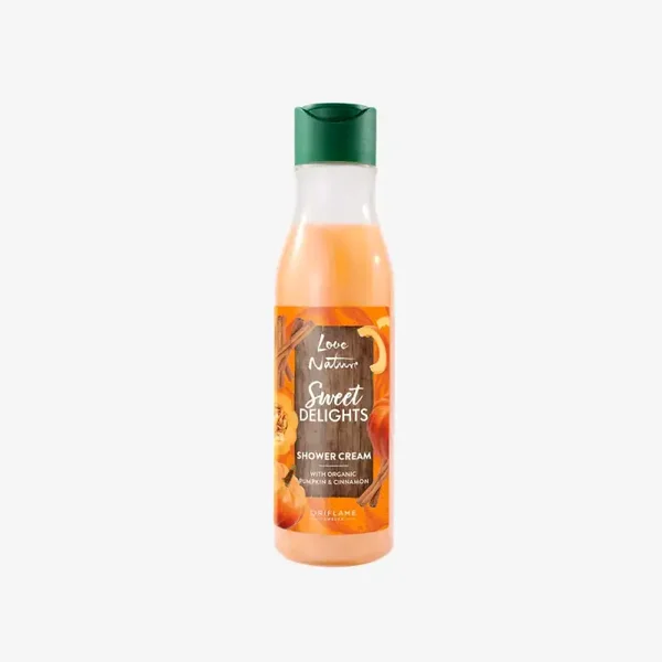 Love Nature Sweet Delights Shower Cream with Organic Pumpkin & Cinnamon 47273