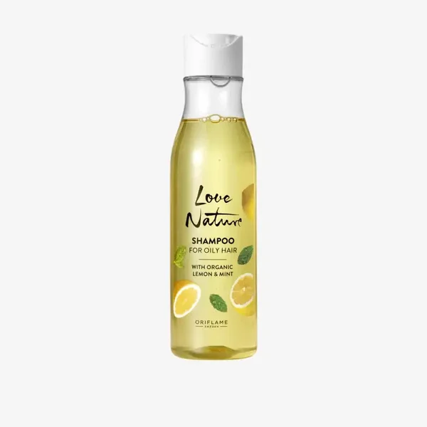 Love Nature Shampoo For Oily Hair with Organic Lemon & Mint 41354