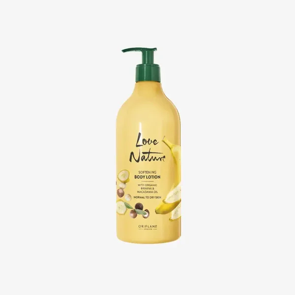 Love Nature Softening Body Lotion with Organic Banana & Macadamia Oil  47890