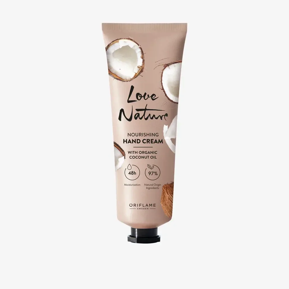 Love Nature Nourishing Hand Cream with Organic Coconut Oil 41338