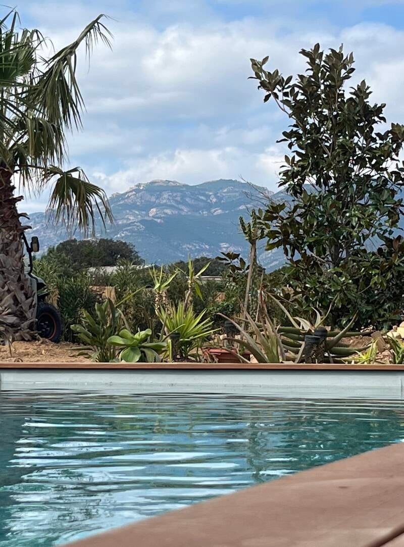 Vue montagne de la villa