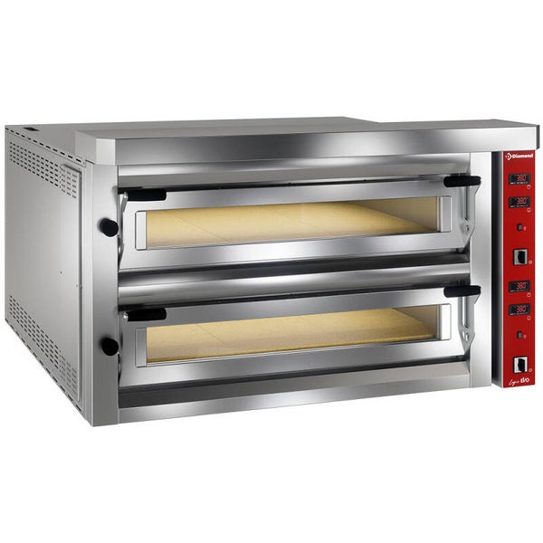 Forno elettrico a pizze "extra large", 2x 9 pizze