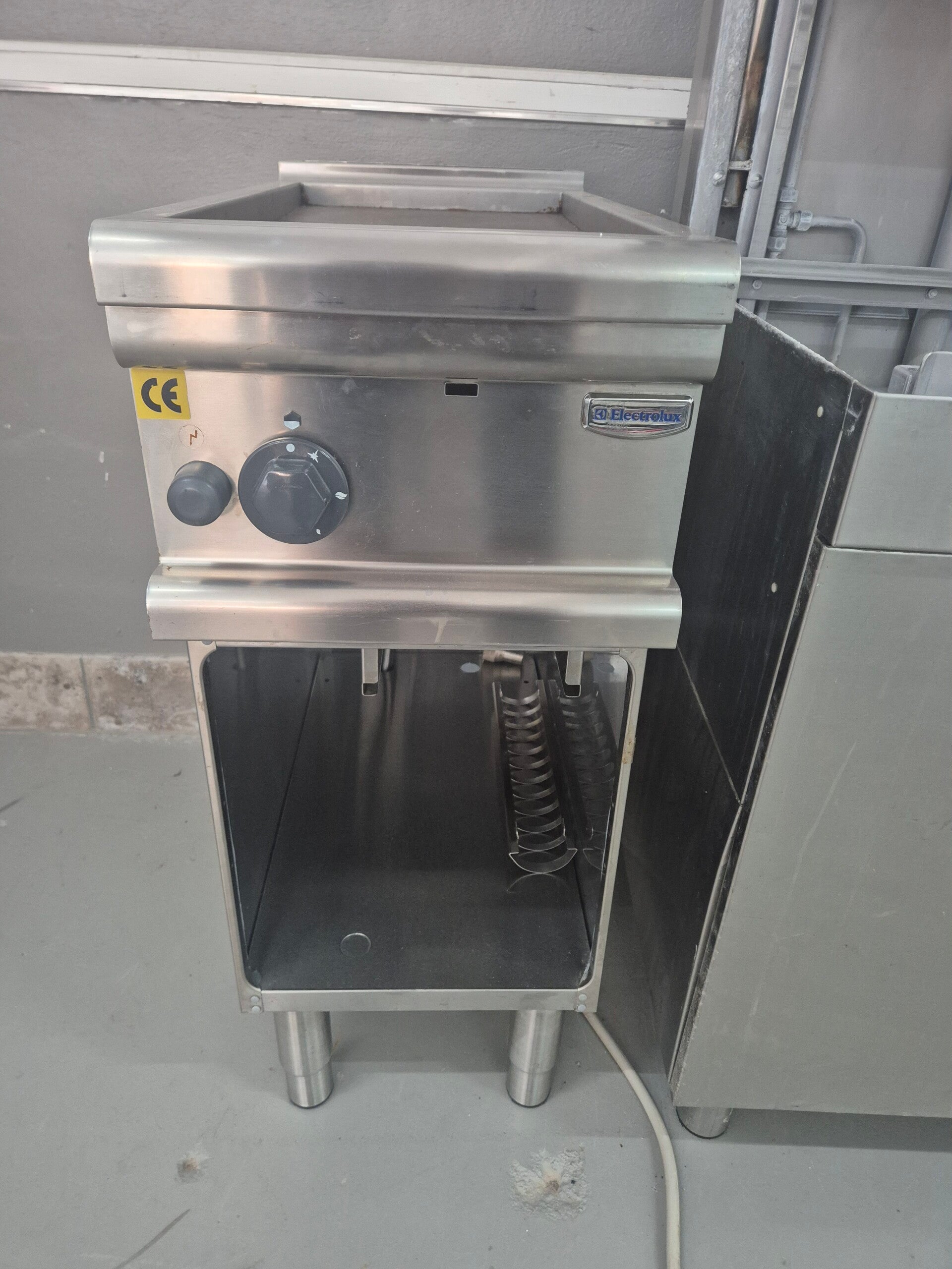 Fry-top a gas electrolux