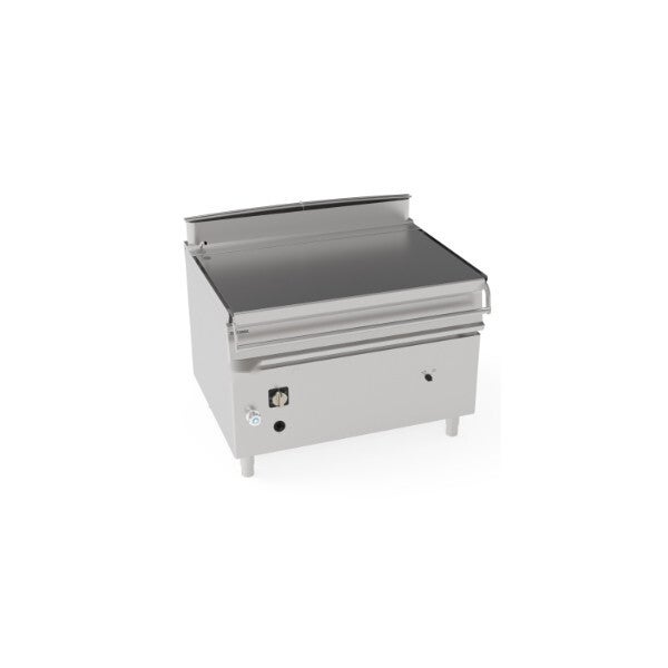 RASIERA 120LT GAS BASCULANTE CON VASCA IN ACCIAIO INOX AISI 304 FREESTANDING SU VANO CHIUSO - SOLLEVAMENTO MOTORIZZATO