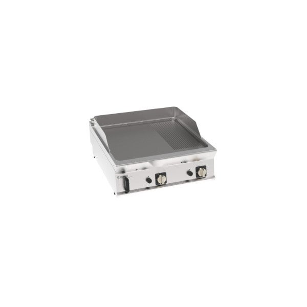 FRY-TOP GAS PIASTRA 1/3 RIGATA TOP