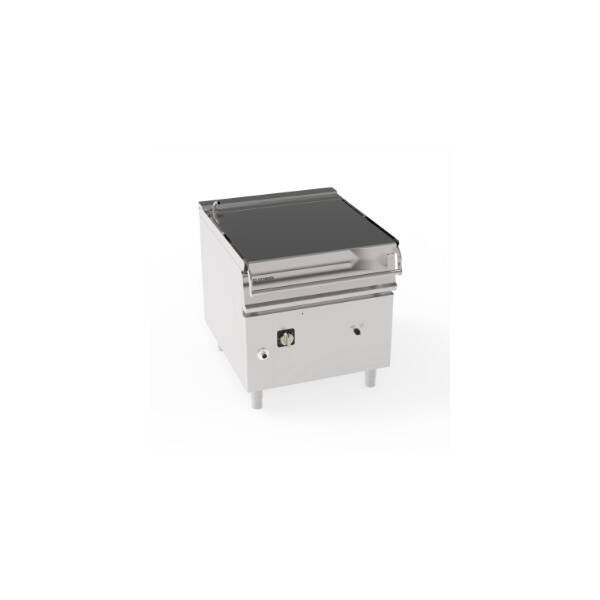 BRASIERA 80LT ELETTRICA BASCULANTE CON VASCA IN ACCIAIO INOX AISI 304 FREESTANDING SU VANO CHIUSO - SOLLEVAMENTO MOTORIZZATO