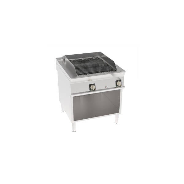 GRIGLIA ELETTRICA CON ACQUA PER COTTURA A CONTATTO FREESTANDING SU VANO APERTO