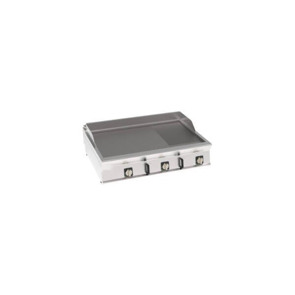 FRY-TOP ELETTRICO PIASTRA 1/3 RIGATA TOP