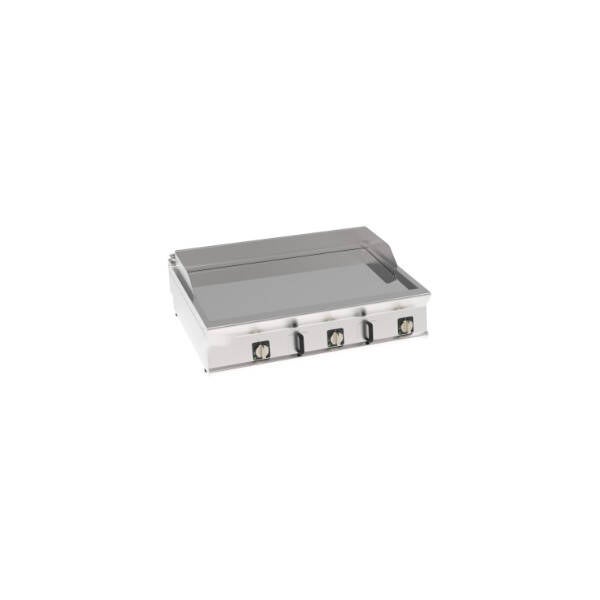 FRY-TOP ELETTRICO PIASTRA LISCIA CROMATA TOP