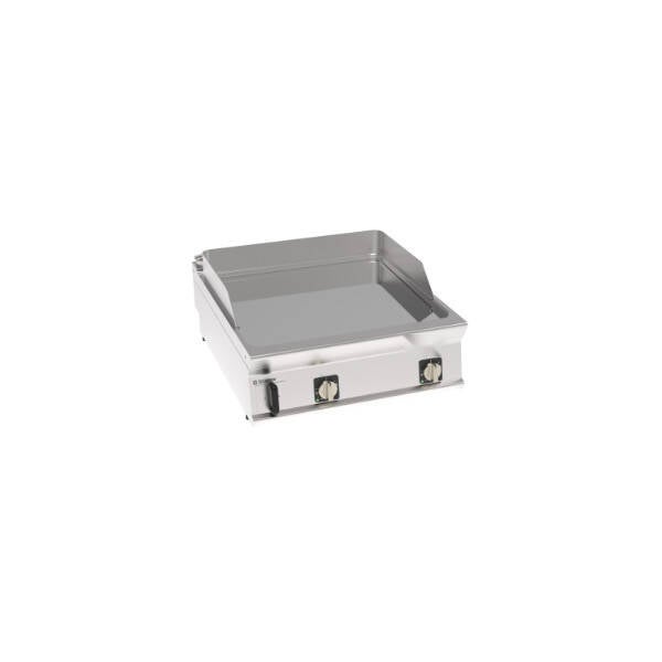 FRY-TOP ELETTRICO PIASTRA LISCIA CROMATA TOP