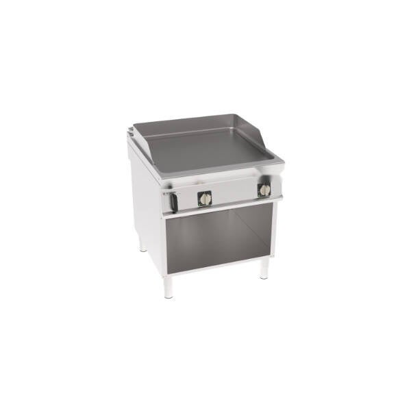 FRY-TOP ELETTRICO PIASTRA LISCIA FREESTANDING SU VANO APERTO