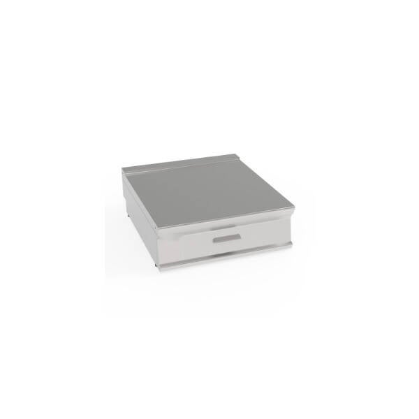 PIANO NEUTRO TOP CON CASSETTO GN1/1 TECNO90 DIM. CM. 80X90X28H
