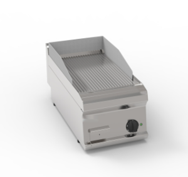 FRY-TOP ELETTRICO PIASTRA RIGATA TOP