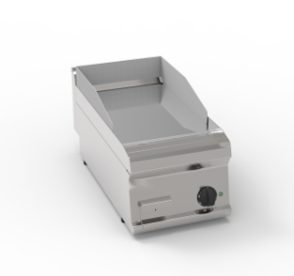 FRY-TOP ELETTRICO PIASTRA LISCIA CROMATA TOP