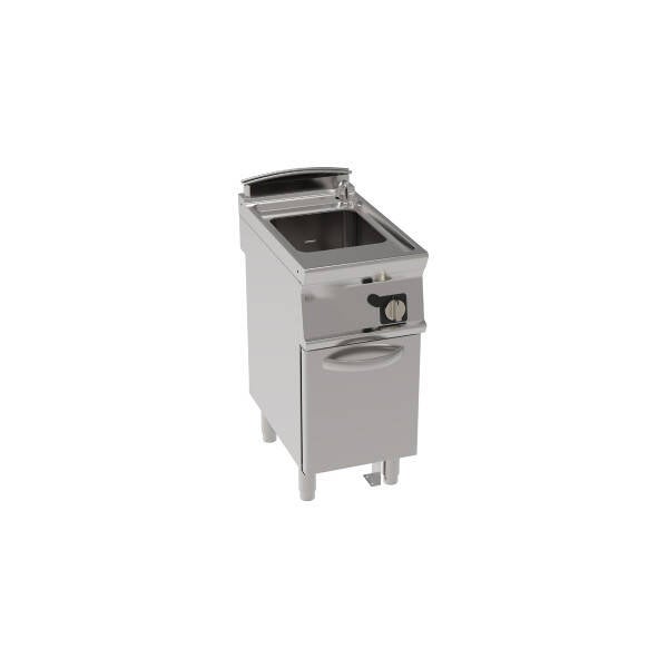 CUOCIPASTA GAS VASCA SINGOLA 24LT GN2/3 FREESTANDING SU VANO CHIUSO - CESTELLI NON INCLUSI