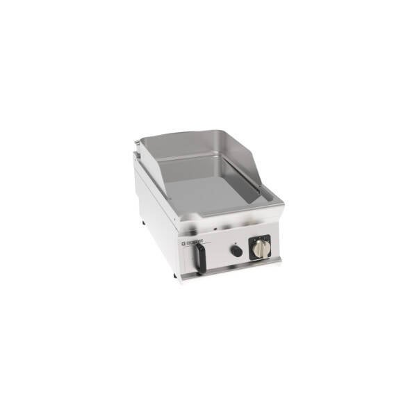 FRY-TOP GAS PIASTRA LISCIA CROMATA TOP