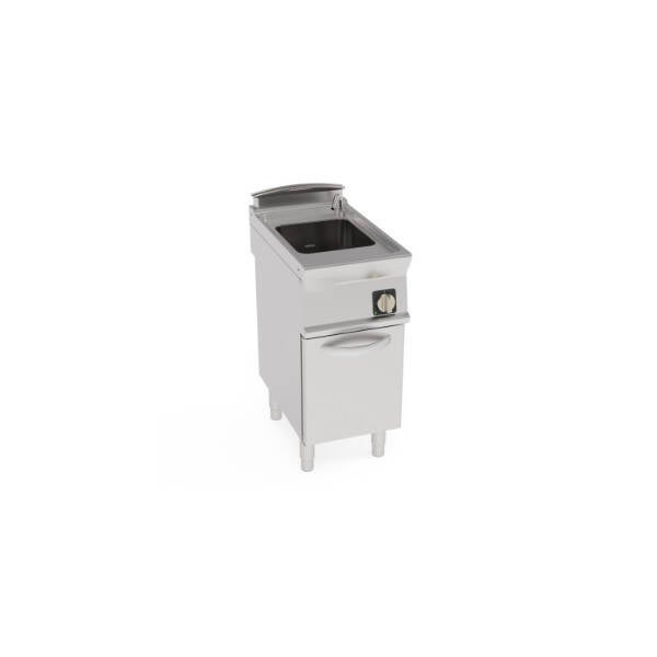 CUOCIPASTA ELETTRICO VASCA SINGOLA 24LT GN2/3 FREESTANDING SU VANO CHIUSO - CESTELLI NON INCLUSI.