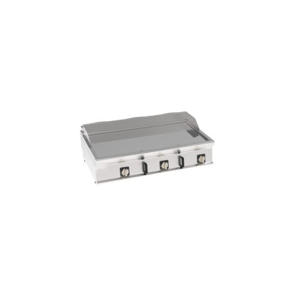 FRY-TOP ELETTRICO PIASTRA LISCIA CROMATA TOP