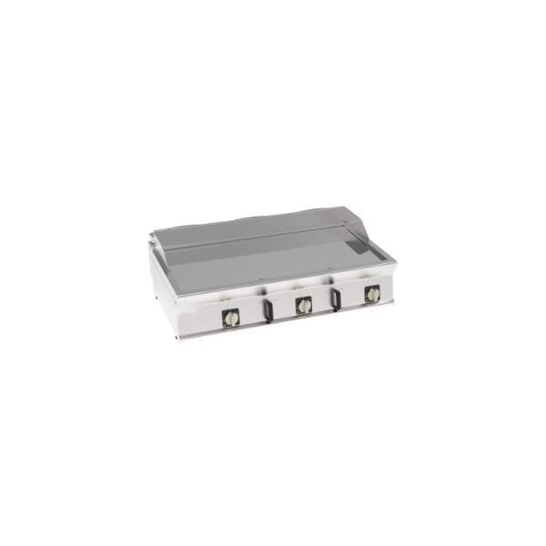FRY-TOP ELETTRICO PIASTRA LISCIA CROMATA TOP