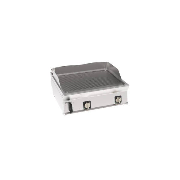 FRY-TOP ELETTRICO PIASTRA RIGATA TOP