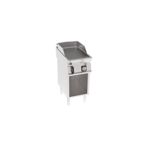 FRY-TOP ELETTRICO PIASTRA LISCIA FREESTANDING SU VANO APERTO