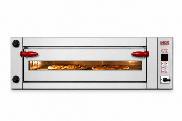 Forno Elettrico Pizzeria Professionale Digitale Singolo 9 Pizze Diametro 34 Cm H 15 Cm