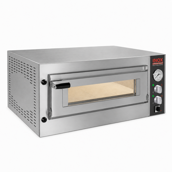 Forno Elettrico Pizzeria Max Singolo 4 Pizze Diametro 34 Cm H 15 Cm