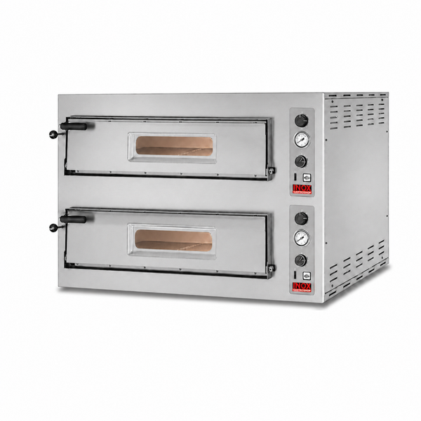 Forno Elettrico Pizzeria Luca Doppio (9 + 9) Pizze Diametro 34 Cm H 15 Cm