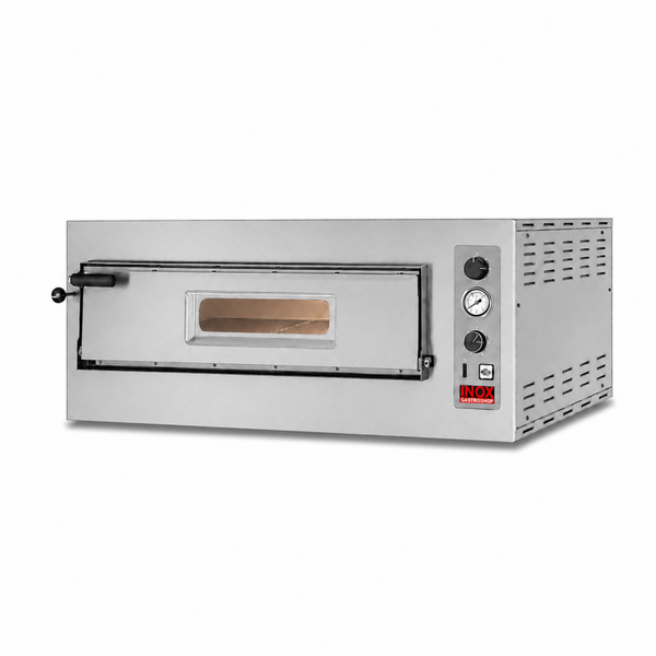 Forno Elettrico Pizzeria Luca Singolo 6 Pizze Diametro 34 Cm H 15 Cm Large