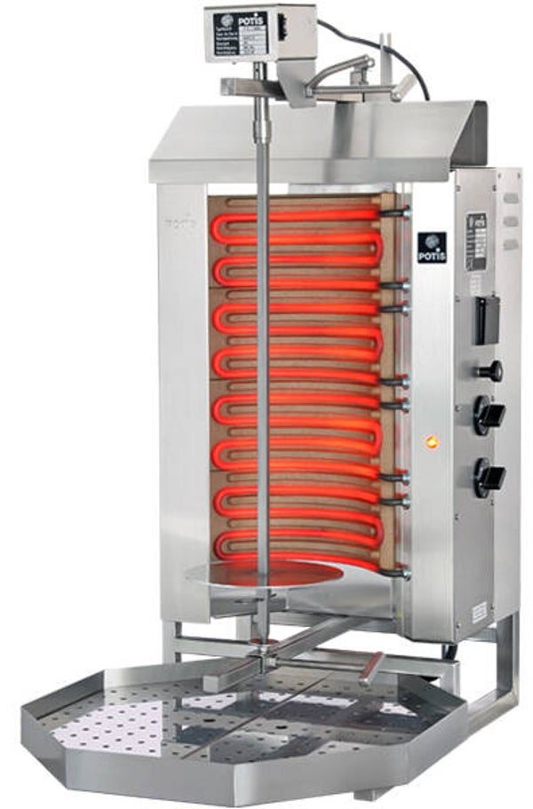 POTIS E2 Gyrosgrill Griglia per kebab elettrica - max. 30 kg